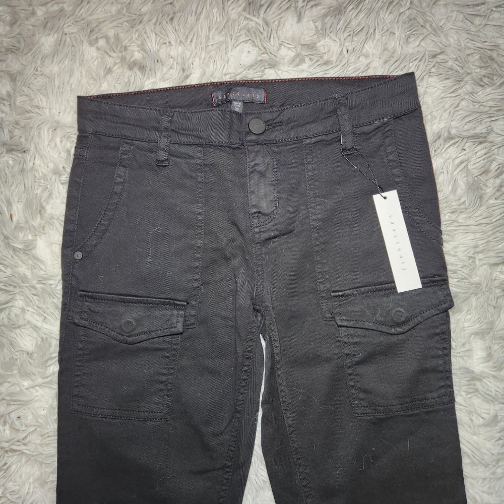 Sanctuary Black Cargo Bootcut Jeans - Picture 2 of 8